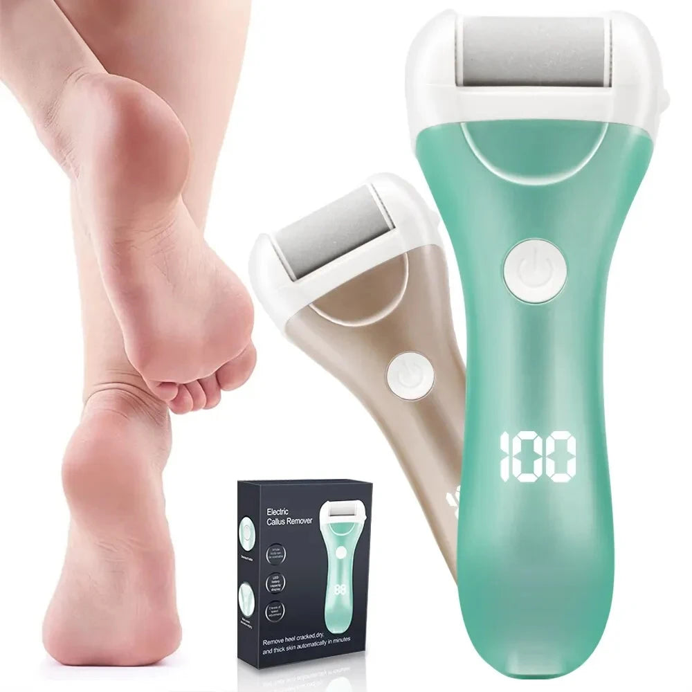 Ergonomic Foot Callus Remover with Digital Display
